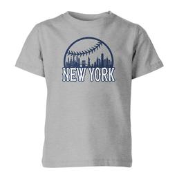 Boys 8-20 Tailgate New York Baseball Skyline Short Sleeve Tee