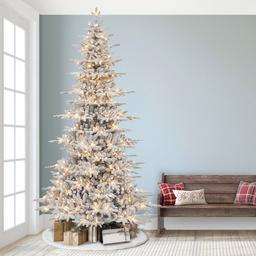 Puleo International 9ft. Pre-Lit Utah Fir Christmas Tree