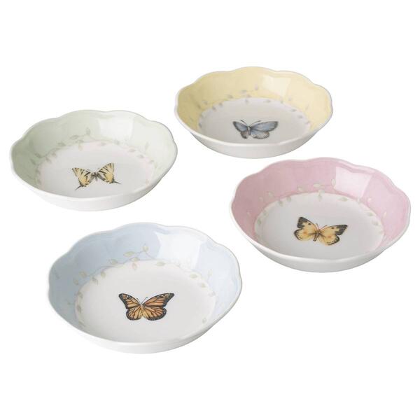 Lenox&#40;R&#41; Butterfly Meadow&#40;R&#41; 4pc. Dessert Fruit Dish Set - image 