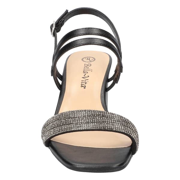 Womens Bella Vita Majesty Square Toe Block Heel Sandals