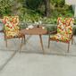 Jordan Manufacturing Beachcrest Floral High Back Chair Cushion - image 8