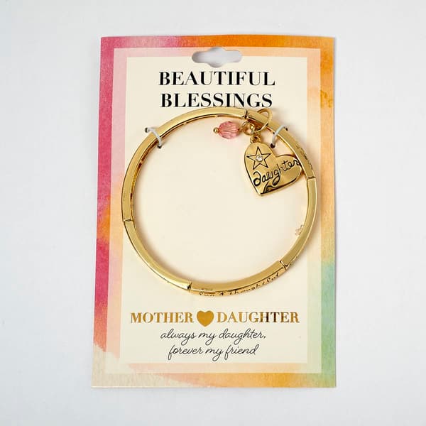 Gold Stretch Daughter Bracelet - image 
