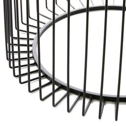 9th & Pike® Black Contemporary Metal Accent Table