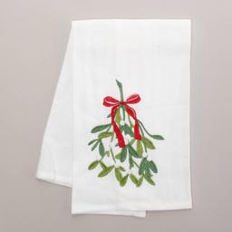 Merry Mistle Toe Flour Sack Towel