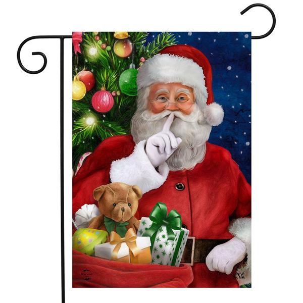 Briarwood Lane Santa's Delivery Christmas Garden Flag - image 