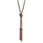 Guess Two-Tone Knot & Tassel Lariat Y-Necklace - image 1