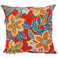 Jordan Manufacturing Floral Pillow - Red/Multi - image 1