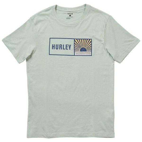 Young Mens Hurley Sunbox Graphic Tee - image 