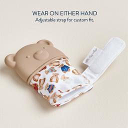 Baby Unisex Itzy Ritzy Vintage Bear Mitt Teether