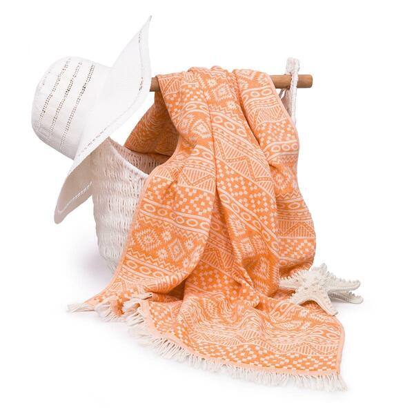 Linum Home Textiles Sea Breeze Pestemal Beach Towel - Set of 2