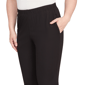 Petite Alfred Dunner Business As Usual Rib Short Length Pants - image 5