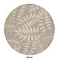 Nourison Aloha Large Leaf Print Indoor/Outdoor Round Rug - image 14