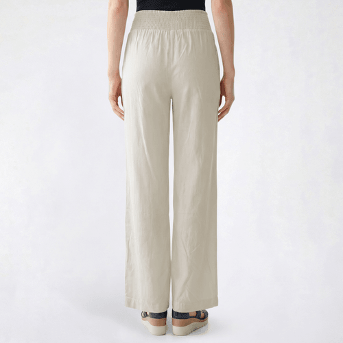 Juniors Love Tree Tencel Smocked Waist Wide Leg Pants
