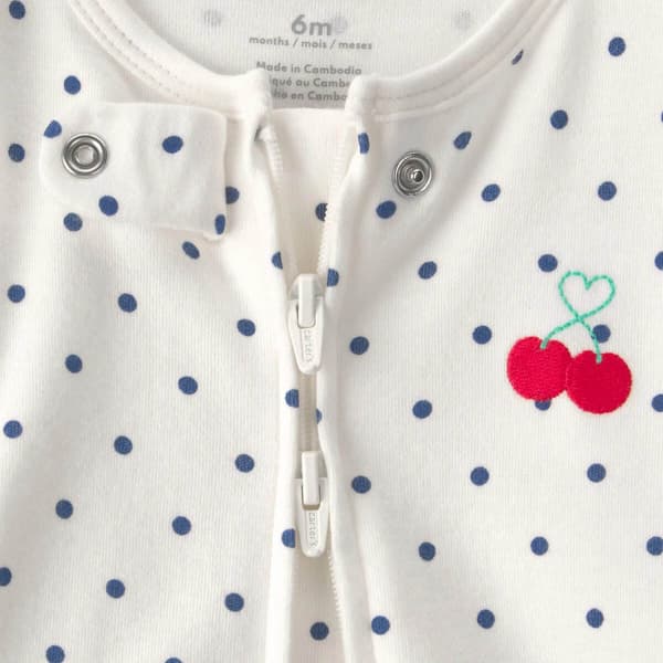 Baby Girl (NB-9M) Carters® Cherry & Dot Snap Sleeper