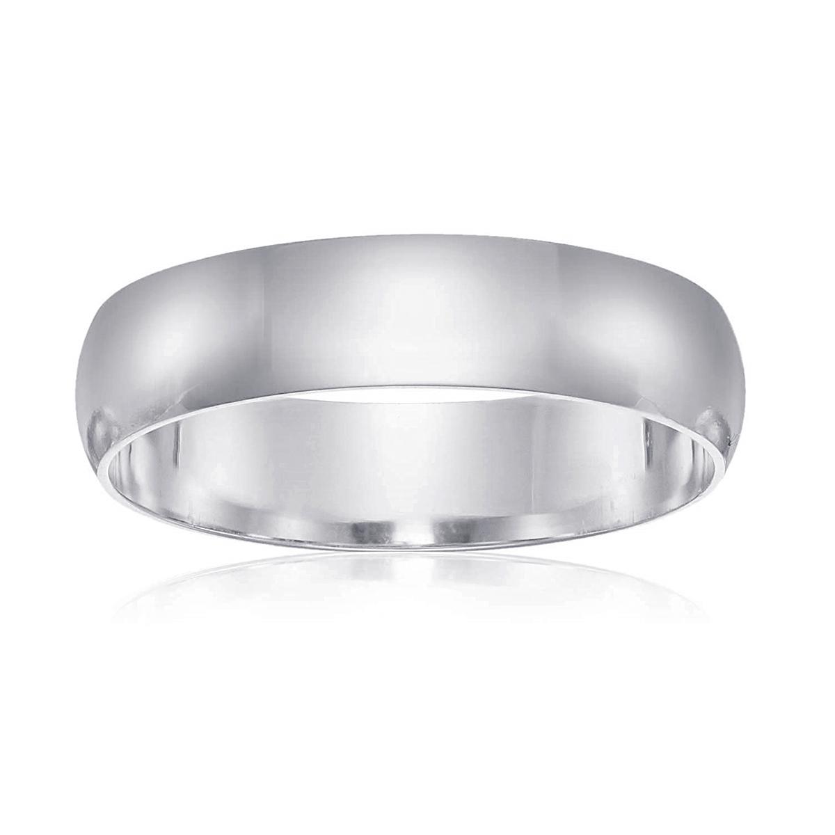 Endless Affection™ 10kt. White Gold 4mm Plain Wedding Band