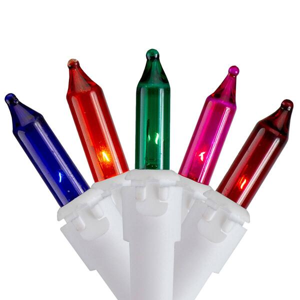 Northlight Seasonal 5ft. 20ct. Multi-Color Mini Christmas Lights - image 