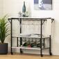 South Shore Maliza Bar Cart with Wine Bottle Storage - image 2