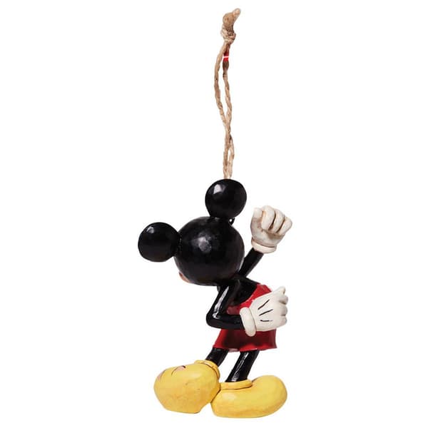 Jim Shore Disney Traditions Mickey Ornaments - Set of 4