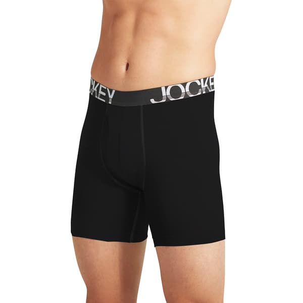 Mens Jockey&#40;R&#41; 3pk. Active Stretch Long Leg Boxer Briefs