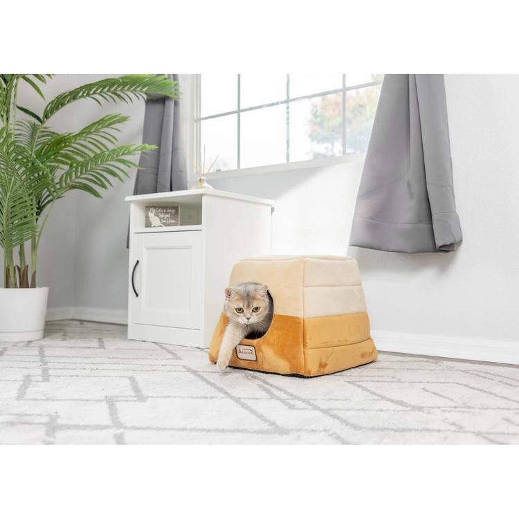 Armarkat 2-in-1 Cat Bed Cave Shape & Cuddle Pet Bed