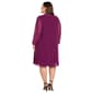 Plus Size R&M Richards Long Sleeve Bead Jacket Dress - image 2