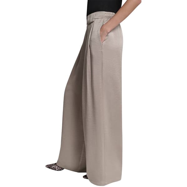 Womens DKNY Pull On Wide Leg Casual Pants