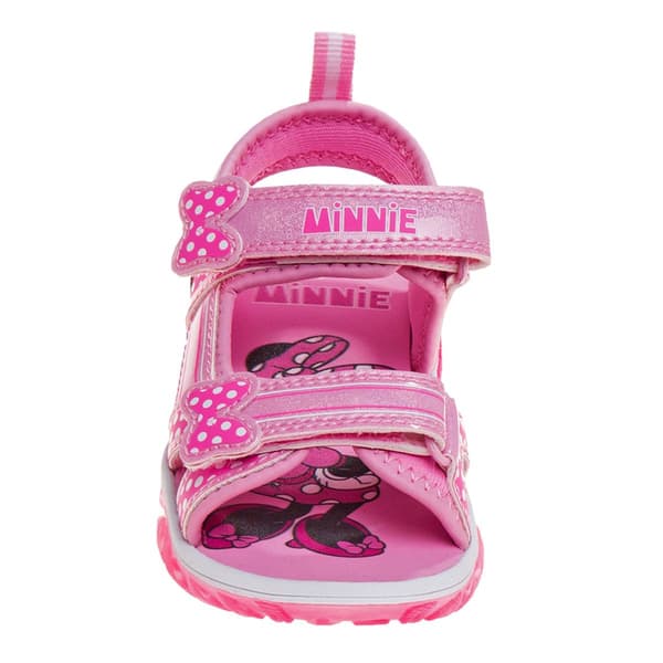 Little Girls Disney Minnie Mouse Light-Up Sport Sandals