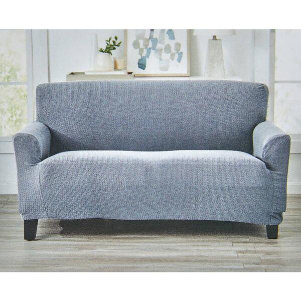 Oakley Textured Stretch Loveseat Furniture Protector - image 
