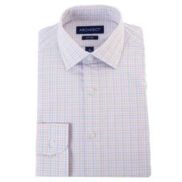 Mens Architect(R) High Performance Fittted Plaid Dress Shirt