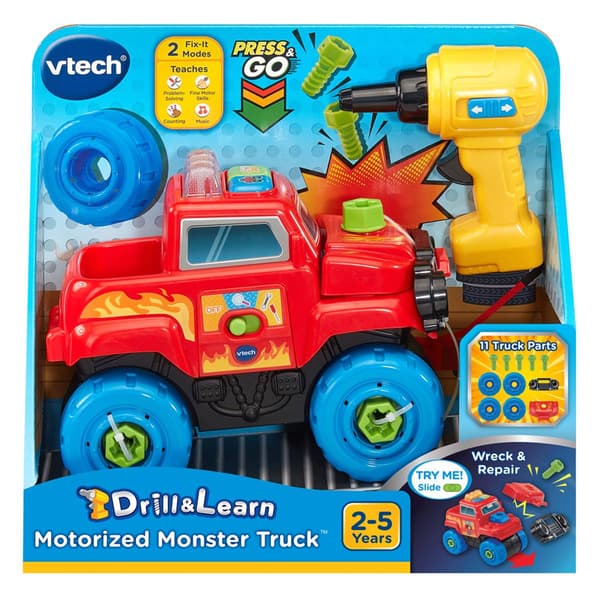 VTech® Drill & Learn Motorized Monster Truck™