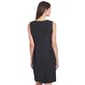 Plus Size Kasper Sleeveless Stretch Crepe Sheath Dress - image 2