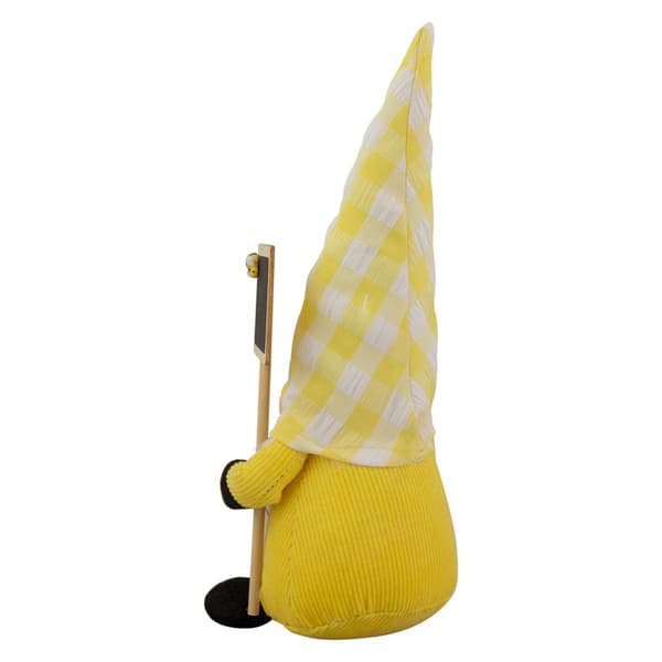 Northlight Seasonal Springtime Gnome with Chalk Board Figruine