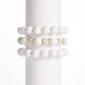 Ashley Cooper™ 3pc. Rondells & Crystal Glass Bead Bracelet Set - image 2