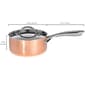 BergHOFF Vintage Tri-Ply Copper 2qt. Saucepan - image 5