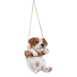 Hi-Line Gift Hanging Jack Russell Terrier Puppy Statue