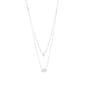 Athra Sterling Silver Fresh Water Pearl Double Strand Necklace - image 1