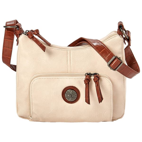 Bueno Mixed Media Pocket Hobo - image 