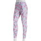 Womens RBX Floral Print Peached Ankle Leggings - Pink/Multi - image 1