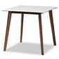 Baxton Studio Richmond Modern Walnut Brown Wood 5pc. Dining Set - image 3