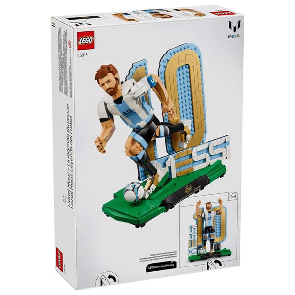 LEGO® Editions Lionel Messi – Soccer Legend