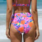 Womens Cupshe Floral High Waist Bikini Swim Bottoms - image 2