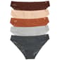 Womens Danskin 5PK Laser Cut Lace Bikini Panties - DS1267-5PKAD - image 2