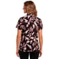 Womens Hasting & Smith Short Sleeve Leaf Crinkle Blouse - image 2