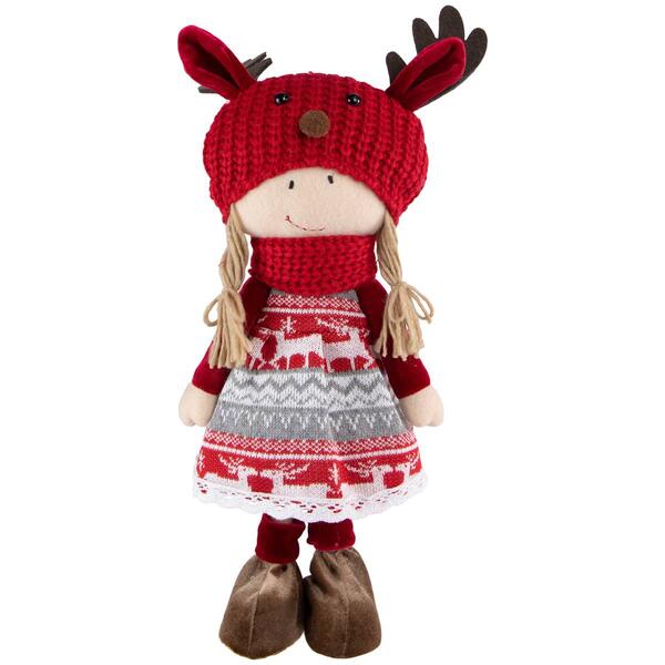 Northlight Seasonal 17in. Nordic Girl Christmas Decoration - image 