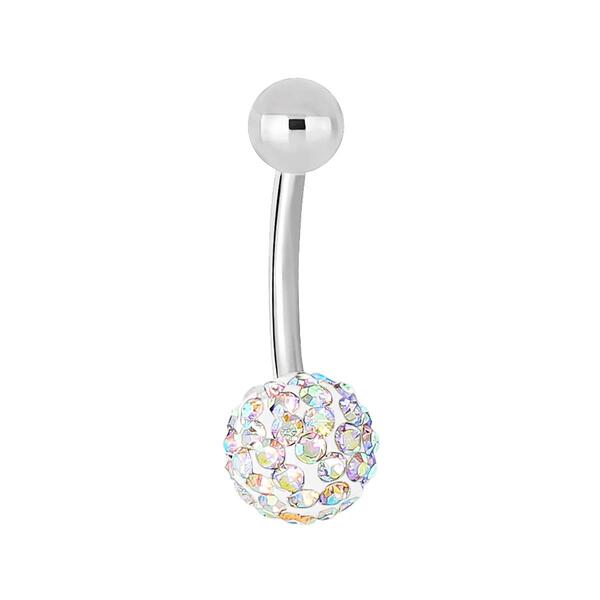 14 Gauge Stainless Steel Belly Ring - image 