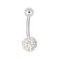 14 Gauge Stainless Steel Belly Ring - image 1