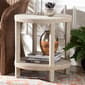 bali & pari Rocco Bohemian Woven Grasscloth End Table - image 5