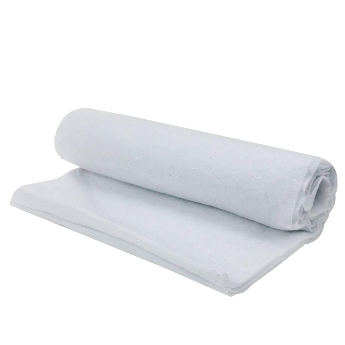 Northlight Seasonal Artificial Soft Snow Christmas Blanket