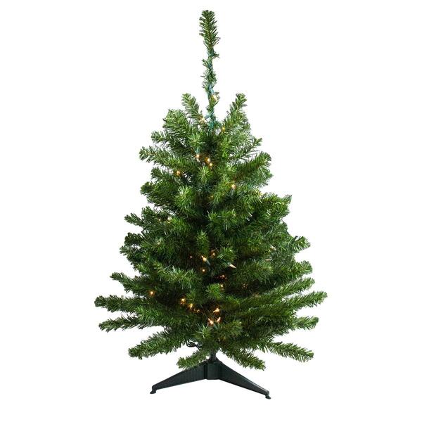 Northlight 3ft. Canadian Pine Artificial Christmas Tree - image 