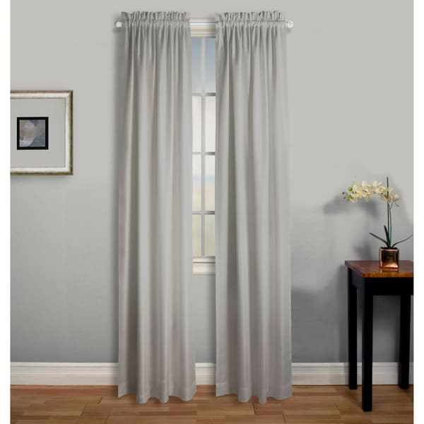 Clarendon Textured Woven Rod Pocket Panel
